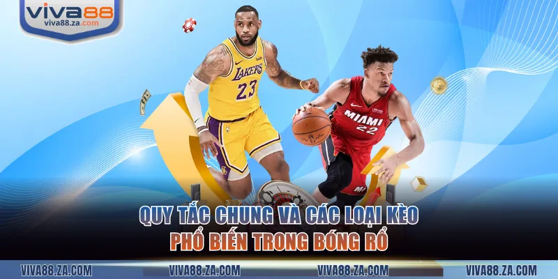 Quy tắc chung và các loại kèo phổ biến trong bóng rổ
